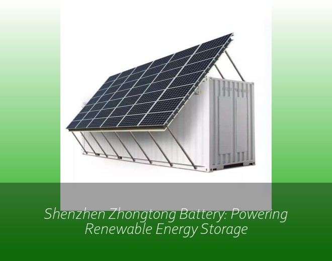 Shenzhen Zhongtong Battery: Powering Renewable Energy Storage
